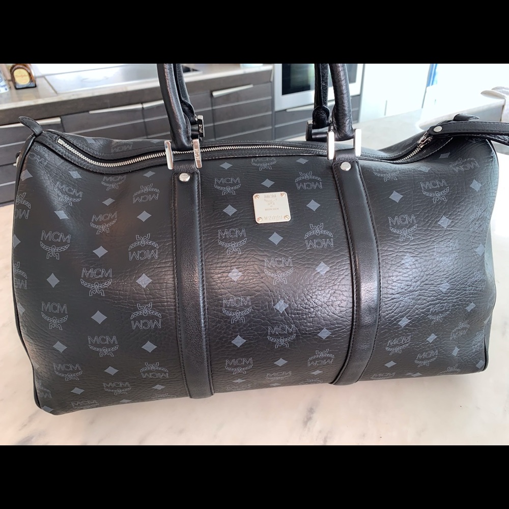 MCM Weekender Traveler Duffle bag Visetos